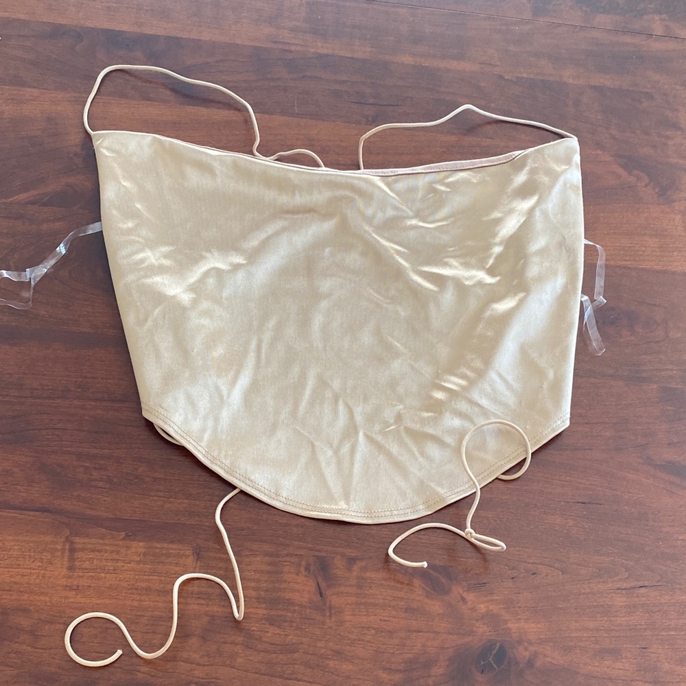🔥Bundle 10 for $20🔥 Y2K Windsor Mocha Satin Top